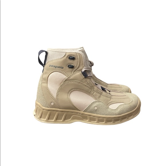 Patagonia Shoes | Patagonia Marlwalker Size (7) 79281 Fishing Boots Beige | Color: Cream/White | Size: 7 | Whypayretail's Closet
